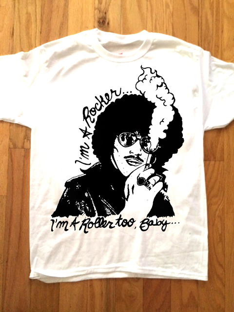 thin lizzy phil lynott t shirt